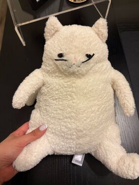 RETIRED White Amore Cat Jellycat